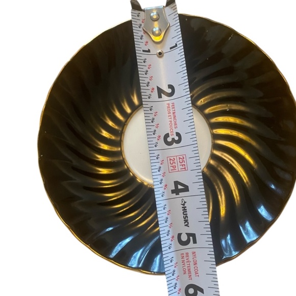 Vintage Aynsley Swirl style Rose Pattern teacup & saucer set - Picture 10 of 16